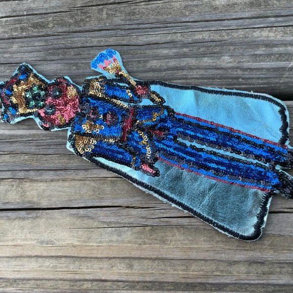 Joker Patch Sequin Embroidery Iron On Patches for Jacket Clothes Craft - Picture 4 of 6